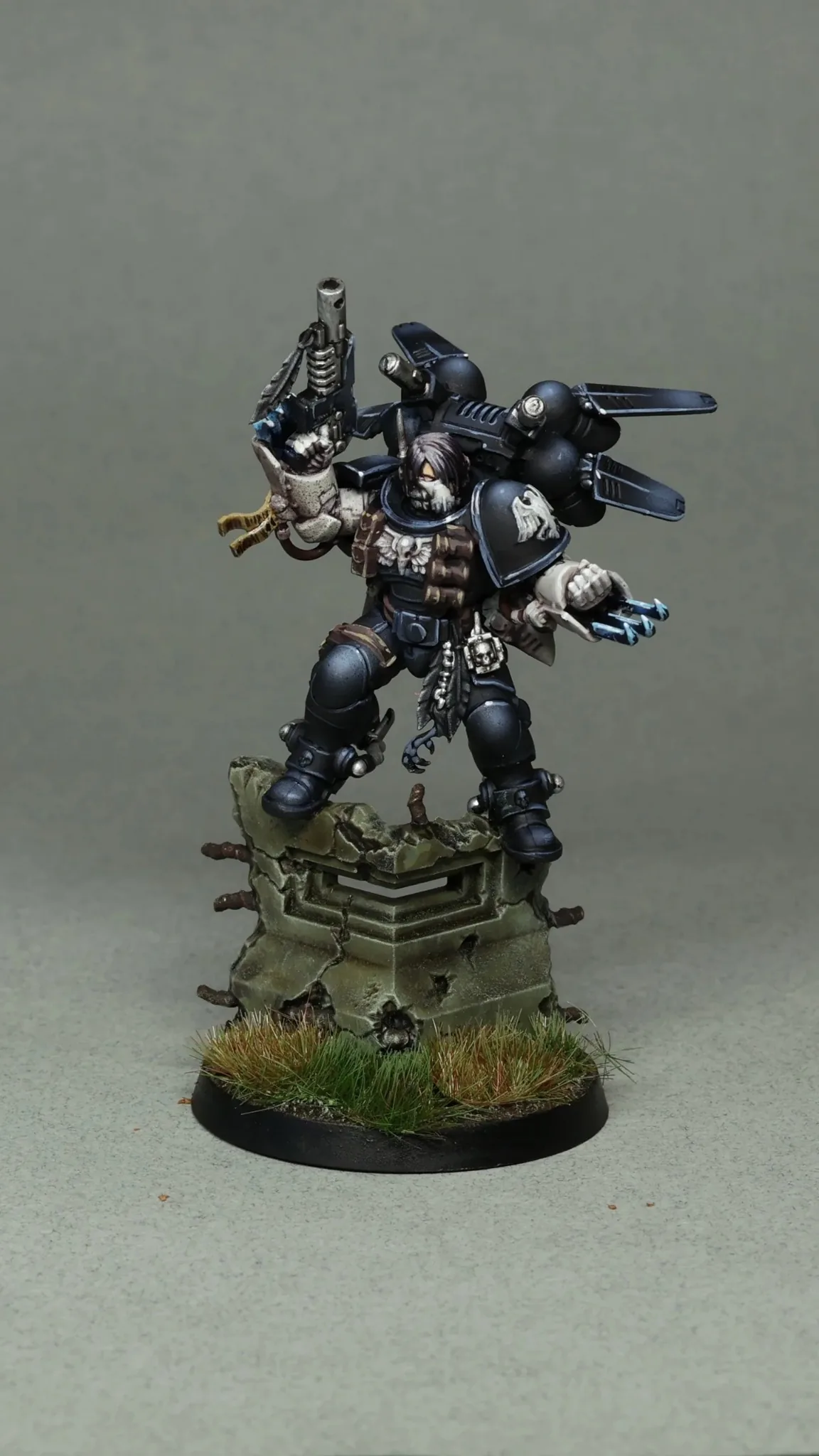 Armée Space Marines Raven Guard peinte par Patxiki Painting
