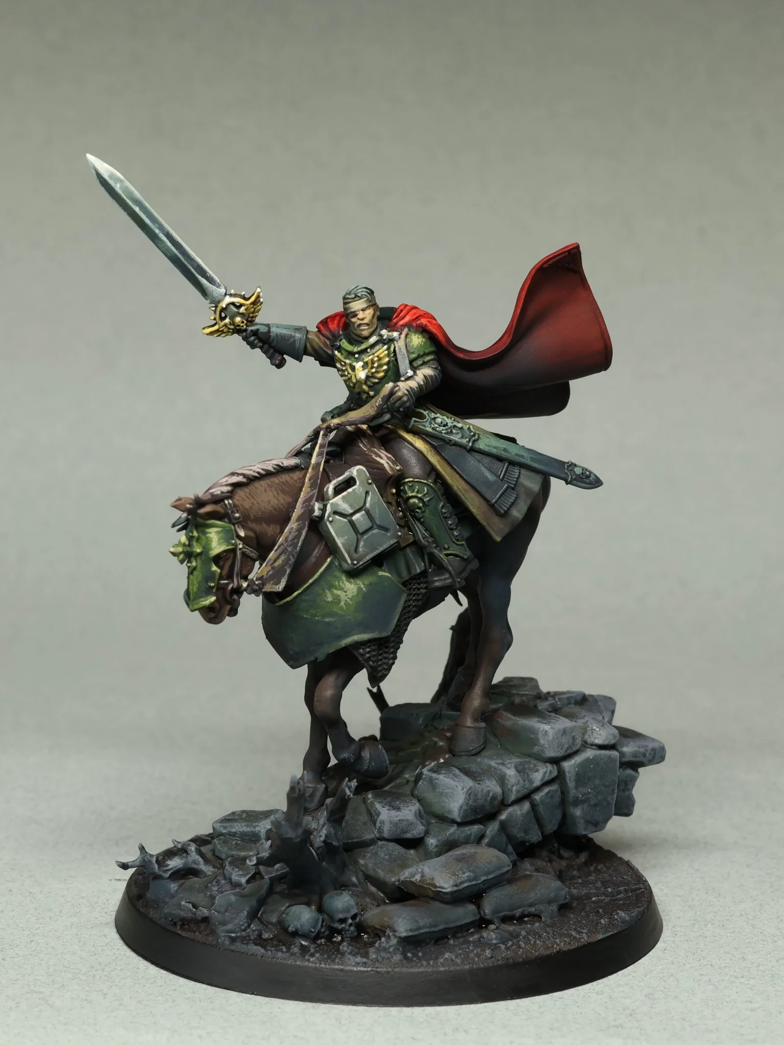 Conversion de Leontus Astra Militarum peinte par Patxiki Painting