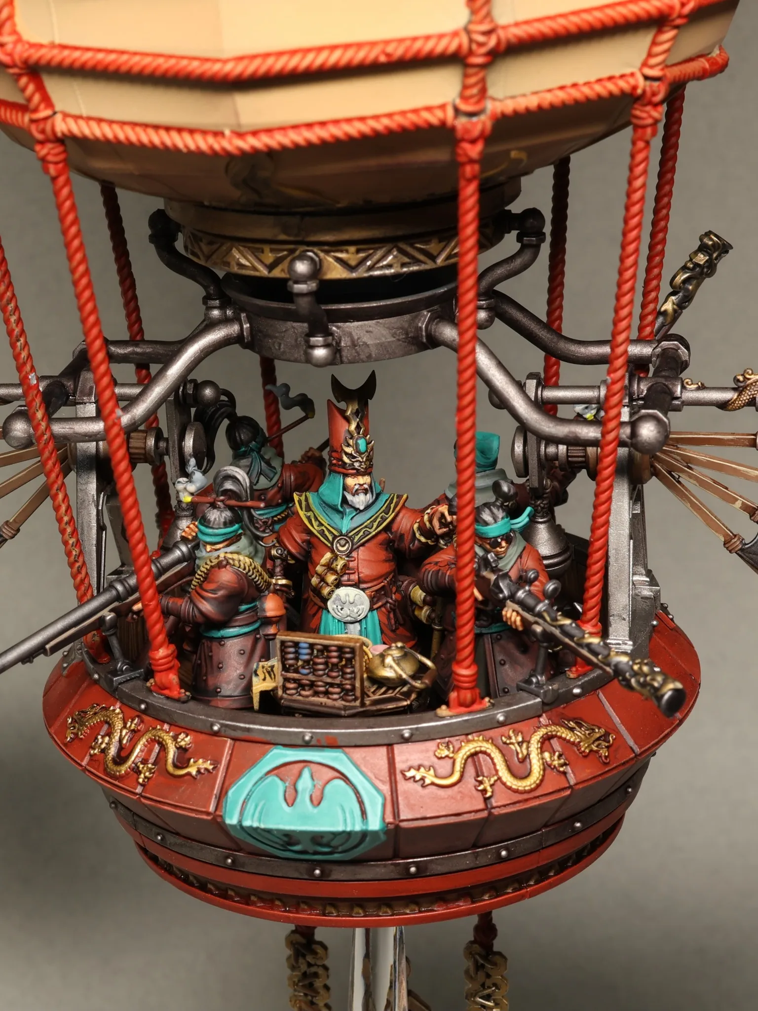 Détail de la Lanterne de Cathay de Warhammer The Old World
