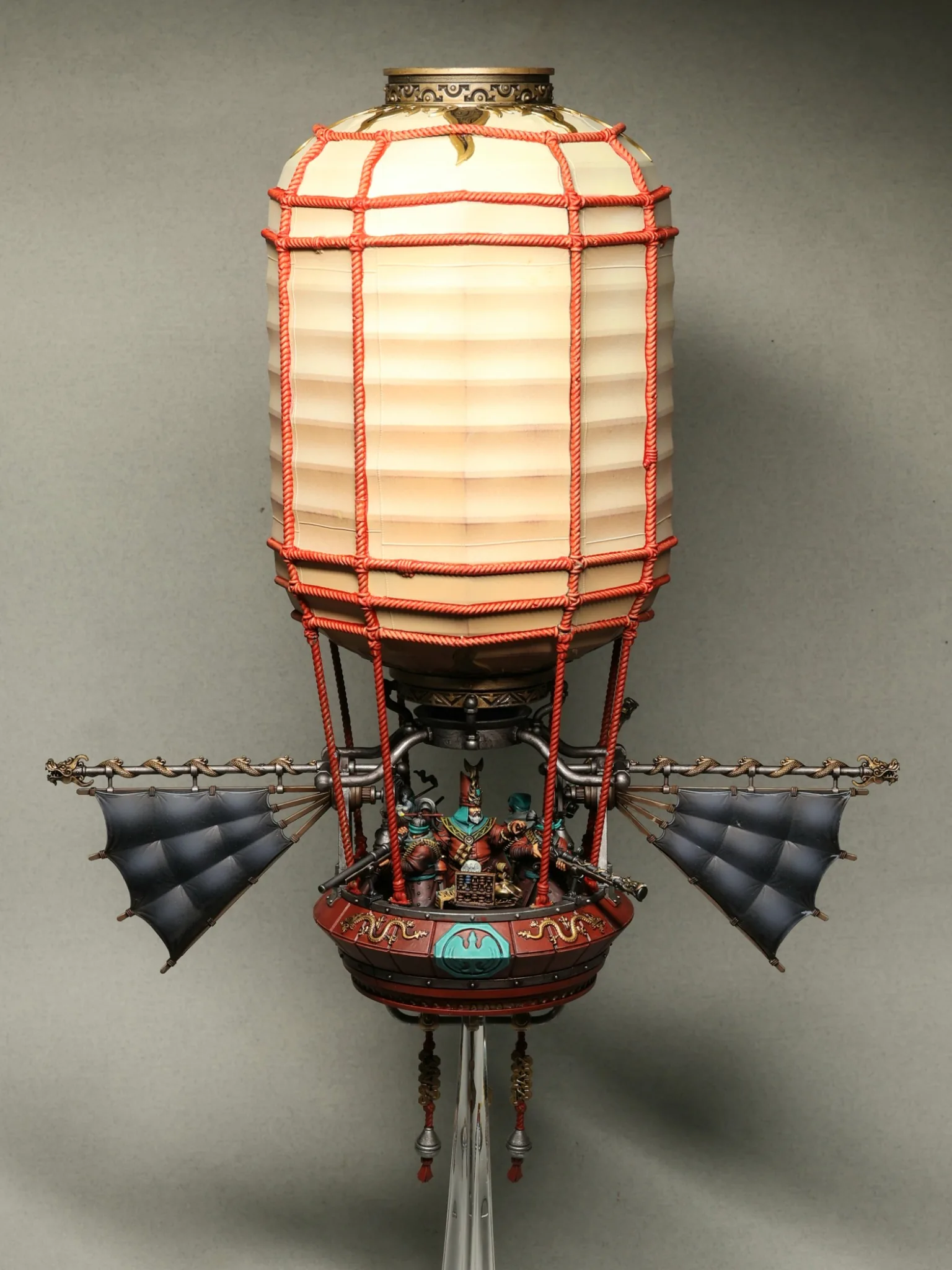 Lanterne de Cathay de Warhammer The Old World peinte par Patxiki Painting