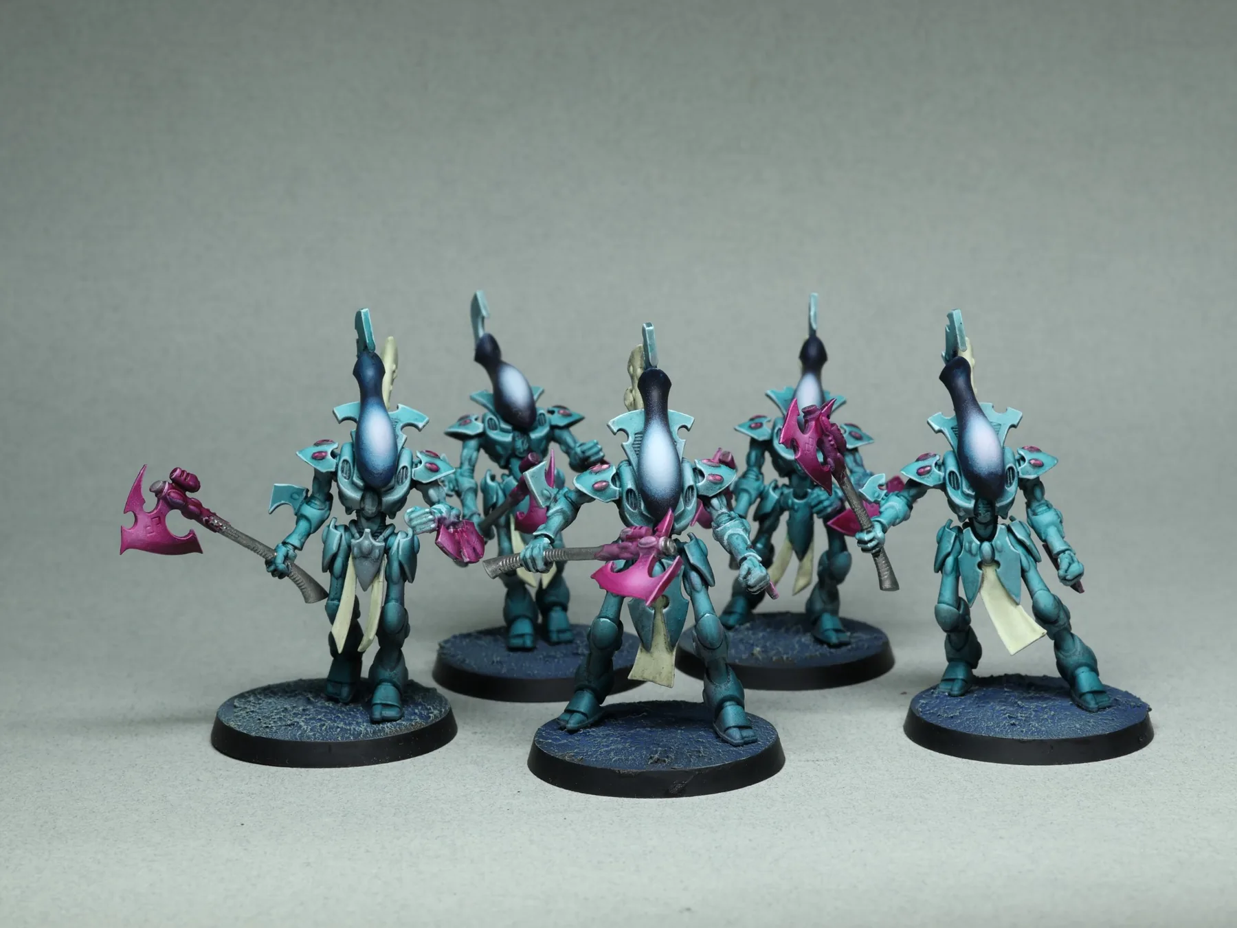 Wraithguards Eldar peints par Patxiki Painting