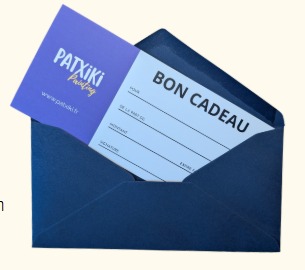 Bon cadeau Patxiki Painting dans une enveloppe